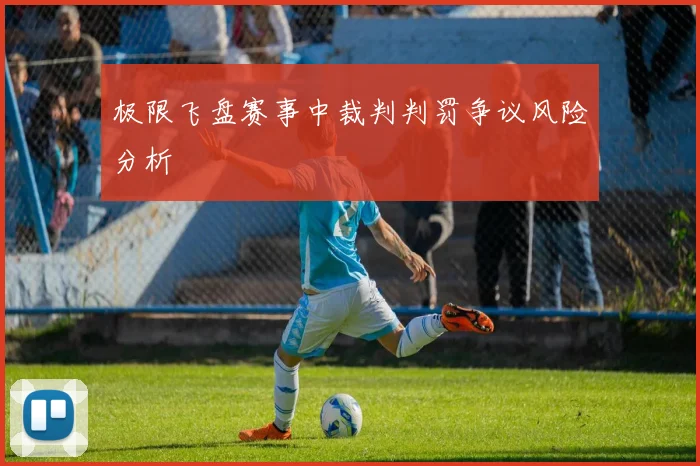 极限飞盘赛事中裁判判罚争议风险分析